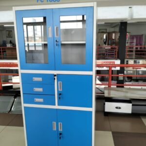 Steel Filing Cabinet with Safe